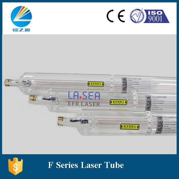 high quality EFR 100W CO2 Glass Laser Tubes for Laser Cutter